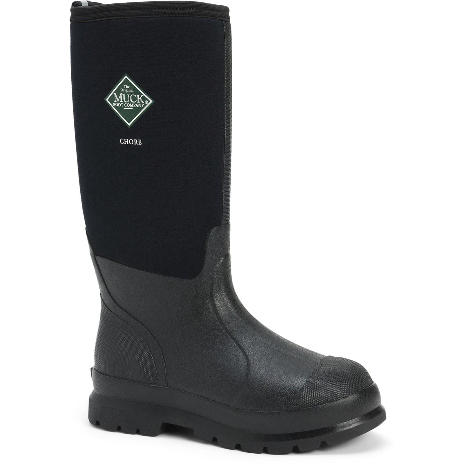 Muck Boots Chore Classic Hi Bottes En Caoutchouc Noires