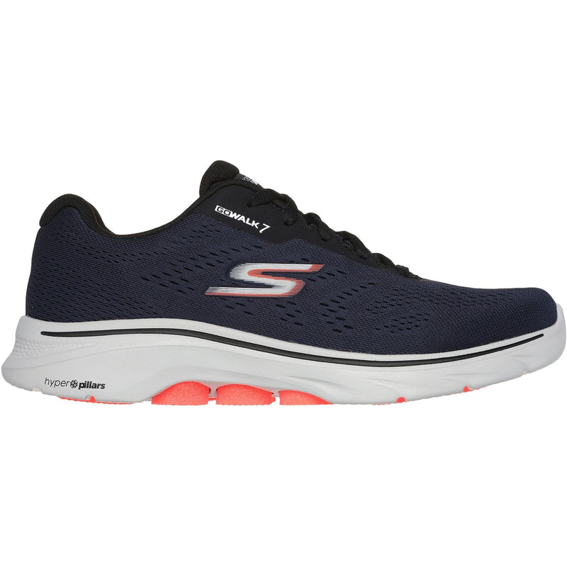 Skechers GO WALK 7 Avalo 2 Sneakers Pour Homme En Textile Bleu Marine/Noir