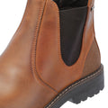 Barbour Patton Bottes Hommes En Cuir Marron