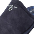 Barbour Everitt Chaussons Pour Hommes En Faux Daim Bleu.