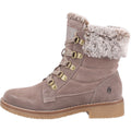 Hush Puppies Florence Bottes En Cuir Pour Femme Couleur Taupe