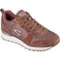 Skechers OG 85 Goldn Gurl Baskets En Cuir Pour Femmes Couleur Chocolat