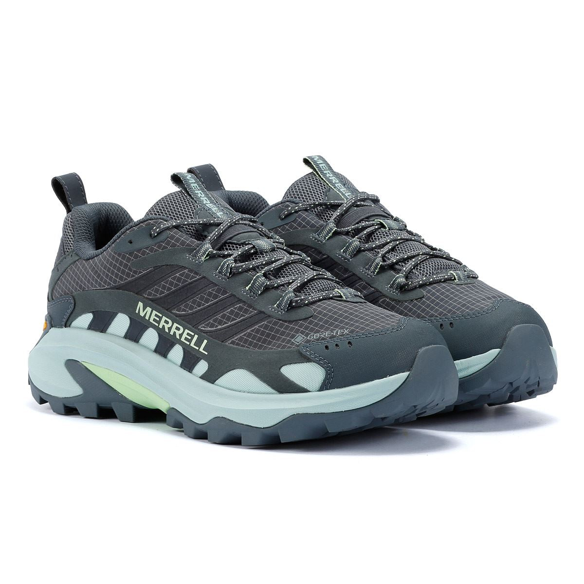 Merrell Moab Speed 2 GTX Sneakers Bleues Pour Hommes