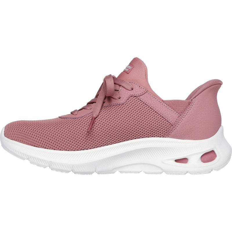 Skechers BOBS Sport Unity Des Baskets En Toile Pour Femmes De Couleur Rose Pâle