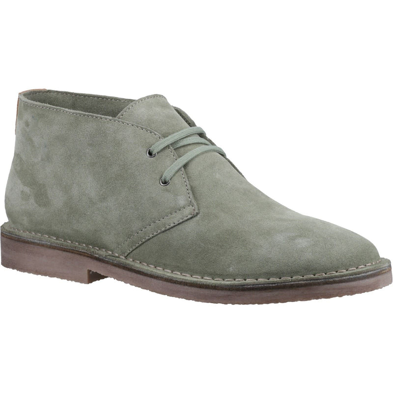 Hush Puppies Samuel Bottes En Daim Pour Hommes De Couleur Sauge