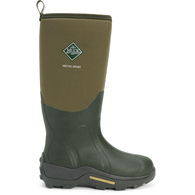 Muck Boots Arctic Sport Bottes En Caoutchouc Avec Mousse De Wellington