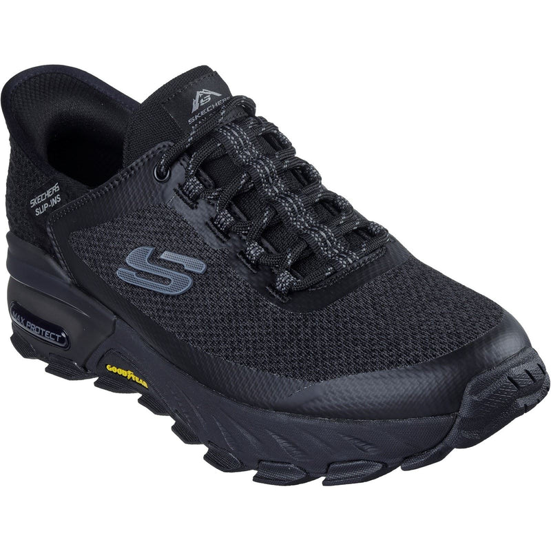 Skechers Max Protect Assembly Chaussures De Randonnée Noires Pour Hommes