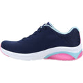 Skechers Skech-Air Extreme 2.0 Baskets Pour Femmes En Polyester Bleu Marine/Bleu Clair.