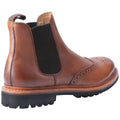 Cotswold Siddington Commando Bottes En Cuir Marron Pour Hommes