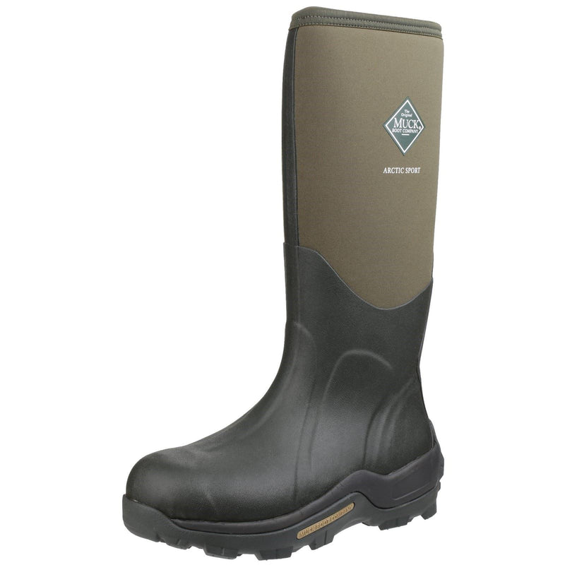 Muck Boots Arctic Sport Bottes En Caoutchouc Avec Mousse De Wellington