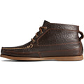 Sperry Authentic Original Boat Chukka Tumbled Bottes Homme Marron Foncé