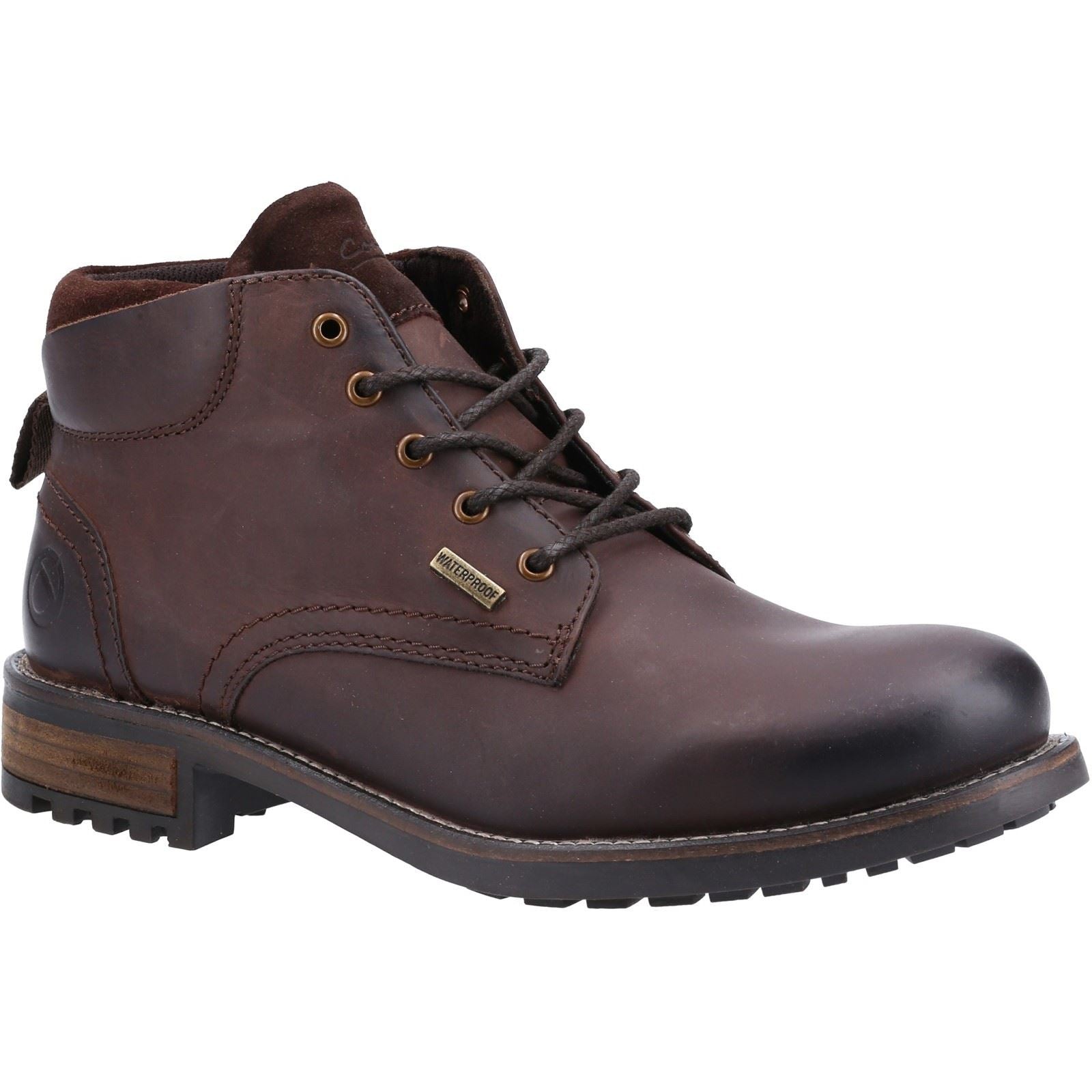 Cotswold Woodmancote Bottes En Cuir Marron Pour Hommes