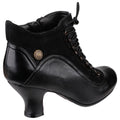 Hush Puppies Vivianna Bottes Noires En Cuir Pour Femmes