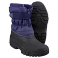 Cotswold Chase Bottes En Caoutchouc Marine En Tissu.