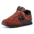 New Balance 574 Baskets En Daim Marron