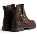 Hunter Ness Bottes Marron En Cuir Pour Femmes