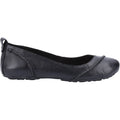 Hush Puppies Janessa Ballerines Noires Pour Femme En Cuir