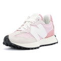 New Balance 327 Baskets roses en daim pour femme