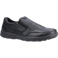 Hush Puppies Aaron Mocassins Noirs En Cuir Pour Hommes