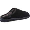 Hush Puppies Ashton Chaussons Noirs Pour Homme En Daim