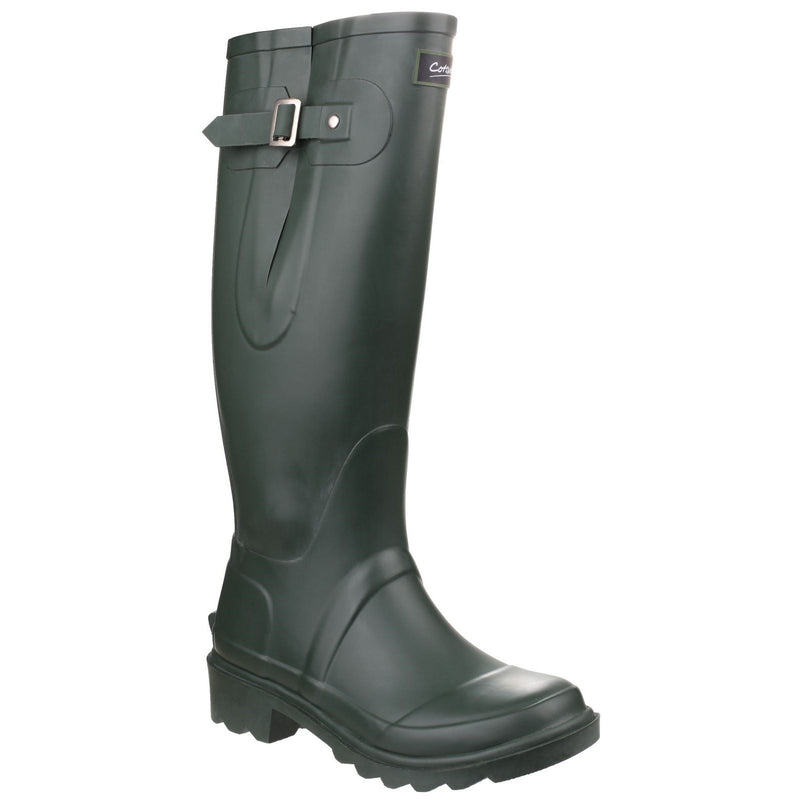 Cotswold Ragley Bottes En Caoutchouc Vertes Wellington