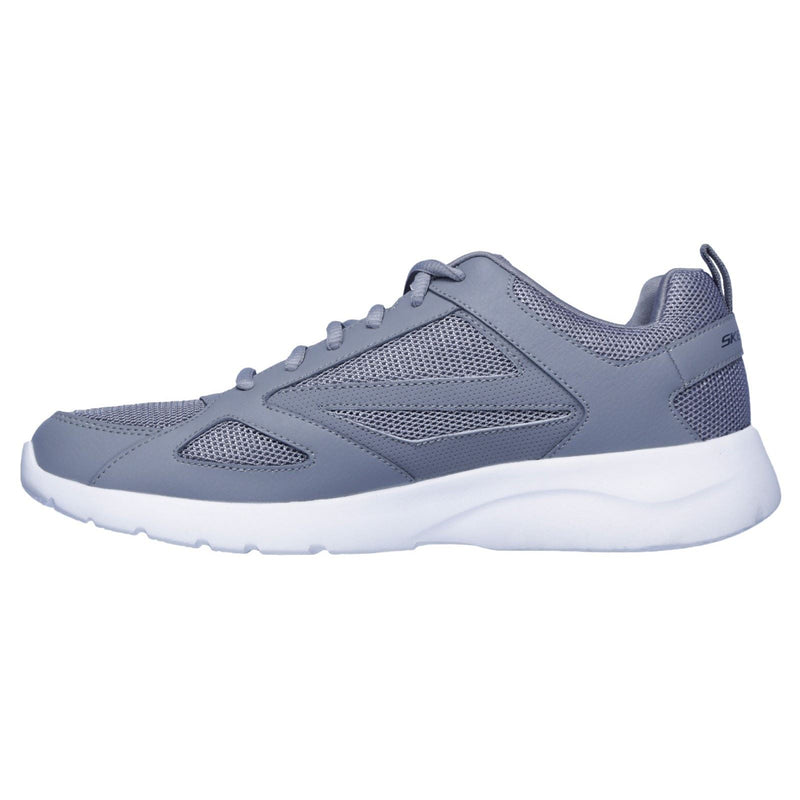 Skechers Dynamight 2.0 Baskets Grises Pour Homme En Maille