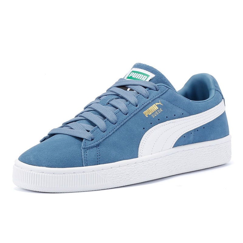 Puma Suede Classic Baskets En Daim Bleu