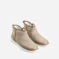 Cole Haan Generation ZeroGrand Bottes En Cuir Beige Pour Femmes