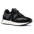 New Balance 327 Baskets noires en cuir