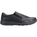 Hush Puppies Aaron Mocassins Noirs En Cuir Pour Hommes