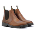 Barbour Patton Bottes Hommes En Cuir Marron