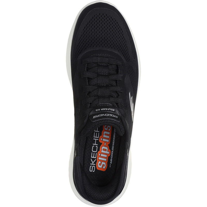 Skechers Bounder 2.0 Emerged Sneakers Noires/Blanches Pour Hommes