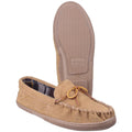 Cotswold Alberta Chaussons En Daim Beige Pour Hommes