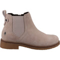 Hush Puppies Maddy Bottes En Daim Pour Femmes, Couleur Nude