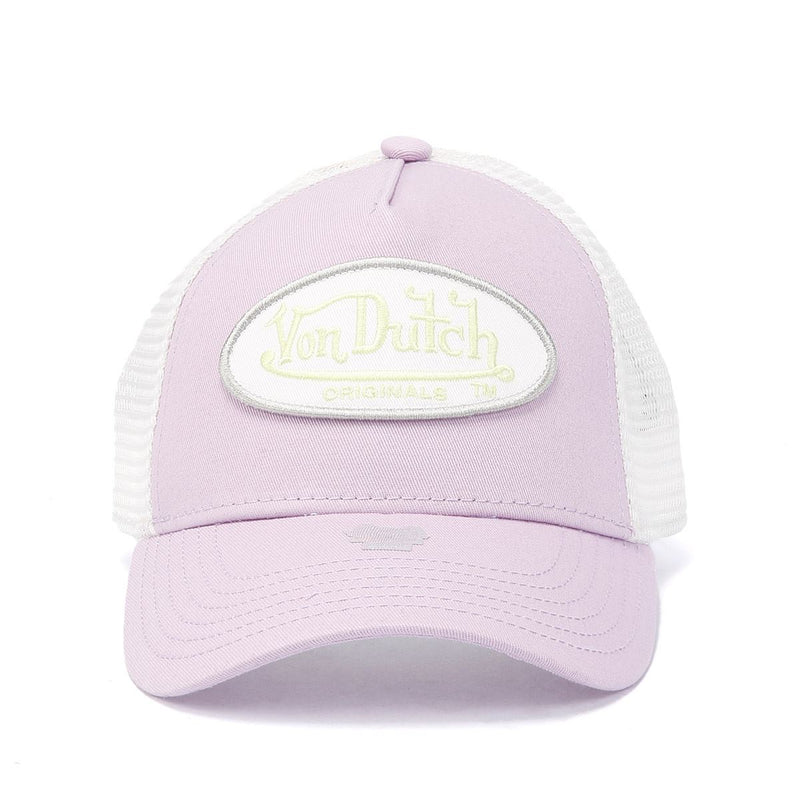 Von Dutch Trucker Boston Casquettes En Coton Lilas