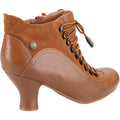 Hush Puppies Vivianna Bottes En Cuir Pour Femmes Couleur Tan