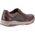 Hush Puppies Fletcher Mocassins En Cuir Pour Hommes, Couleur Café