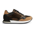 Geox Doralea Baskets En Cuir Bronze/Caramel Pour Femmes