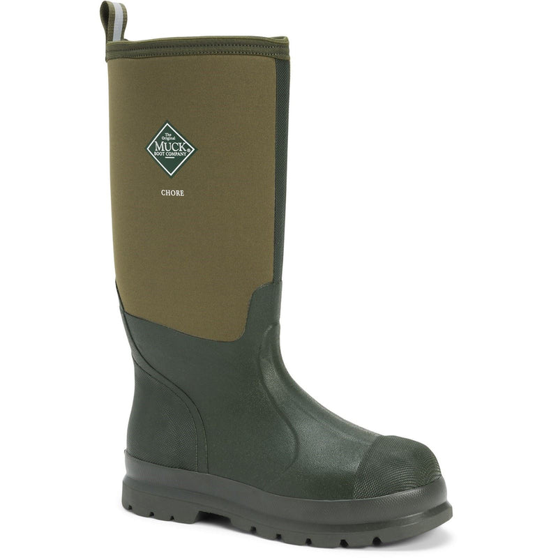 Muck Boots Chore Classic Hi Bottes En Caoutchouc Moss.