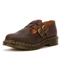 Dr. Martens 8065 Mary Jane Crazy Horse Femmes Marron Décontracté