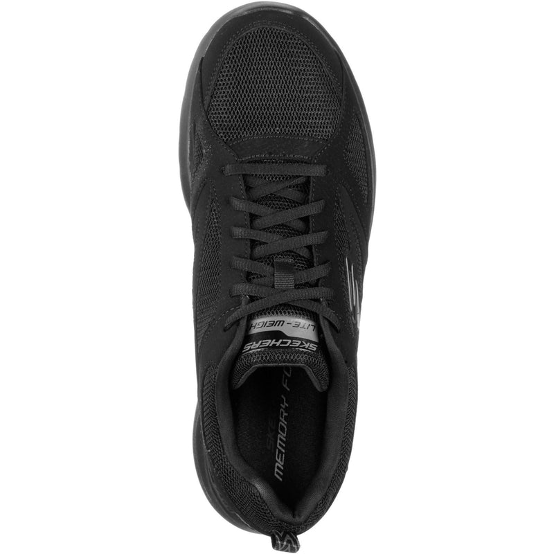 Skechers Dynamight 2.0 Baskets Noires Pour Hommes En Mesh