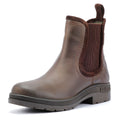 Barbour Birch Bottes En Cuir Pour Femmes, Marron