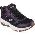 Skechers Go Run Trail Altitude Baskets En Cuir Pour Femmes, Noir/Violet