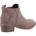 Hush Puppies Isobel Bottes En Cuir Pour Femme Couleur Taupe