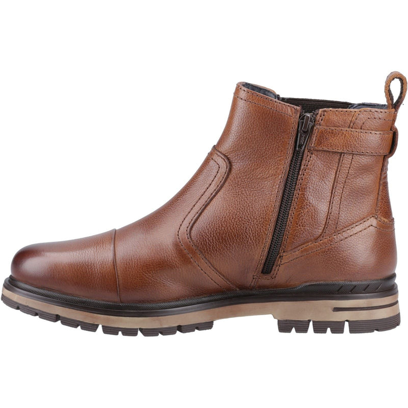 Pod Apollo Bottes Marron Pour Hommes En Cuir/Textile