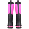 Muck Boots Arctic Sport II Tall Bottes En Caoutchouc Noires/Rose.