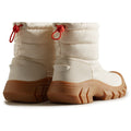 Hunter Intrepid Bottes En Caoutchouc Blanc Pour Femmes En Nylon Willow/Gum