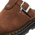 Dr. Martens Zebzag Warmlined Chaussures De Confort Marron En Daim