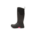 Muck Boots Arctic Ice Tall Bottes En Caoutchouc Noir/Rose Vif