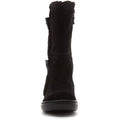 Rocket Dog Slope Bottes En Daim Noir Pour Femmes